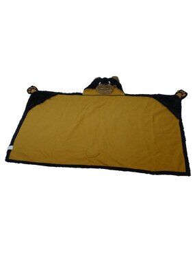 Best Brands Kids Hooded Bear Blanket Black Brown 26" x 49.5" Soft Plush